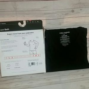 NWOT Mens Sz Small black undershirt
